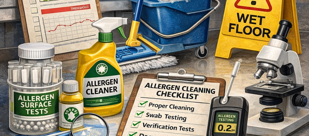 Allergen Cleaning Validation & Verification: Evidence-Based Protocols for UK Food Safety Audits 1 Allergen Cleaning Validation & Verification: Evidence-Based Protocols for UK Food Safety Audits