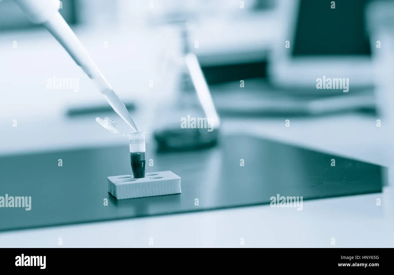 ELISA Allergen Testing Verification: Laboratory Methods and Detection Capabilities 2 Close-up of a pipette dispensing liquid into a small open test tube held in a lab rack during an ELISA test.